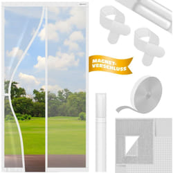 Kesser - Moustiquaire magnétique pour porte Moustiquaire magnétique Rideau de porte Grille de protection avec montage facile et adhésif pour porte de