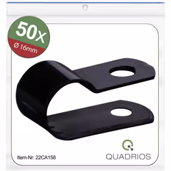 Informations techniques Couleur : noir Matériau : Polyamide 6.6 Sans halogène : oui Température (max.) : +85 °C Température ( ...