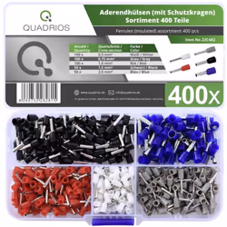 Informations techniques AWG max. : 14 Code couleur pays : DIN Longueur de la manche : 8 mm Matériau du contact : cuivre étamé ...