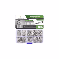 Boîte d'assortiment pratique, 500 pièces · Modèle de haute qualité en cuivre étamé · Coupe transversale : 0.5 - 6.0 mm² Modèl ...
