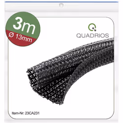 Informations techniques Couleur : noir Matériau : polyester Température (max.) : +155 °C Température (min.) : -55 °C Ø du fai ...