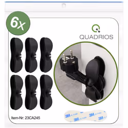 Informations techniques Couleur : noir Matériau : silicone Température (max.) : +70 °C Température (min.) : -20 °C Type de mo ...