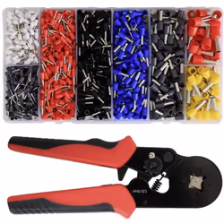 Informations techniques Convient pour : Embouts de câble Matériau : acier Plage d'écrasement AWG (min.) : 23 AWG Plage de ser ...