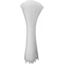 Quadrios - 24CA338 24CA338 Serre-câble 500 mm 4 mm blanc stabilisé aux uv 100 pc(s)