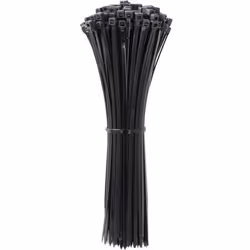 Informations techniques Couleur du fabricant : noir Longueur de serre-câbles : 300 mm Largeur de serre-câbles : 5.1 mm Spécif ...