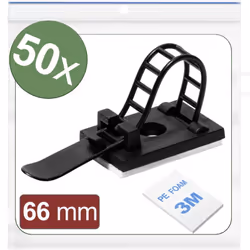 Informations techniques Couleur du fabricant : noir Matière : polyamide Dimensions du produit : longueur 66 mm Dimensions du  ...