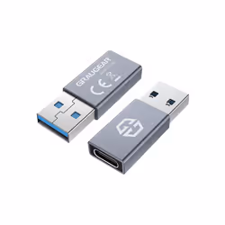 GRAUGEAR G-AD-CTA-10G, USB-A, USB-C, Argent