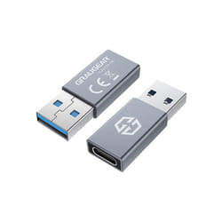 GRAUGEAR G-AD-CTA-10G changeur de genre de câble USB-A USB-C Argent