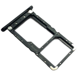 Tiroir Carte SIM et Support micro-SD pour Sony Xperia L4 (XQ-AD52) Piece de Remplacement Original Noir