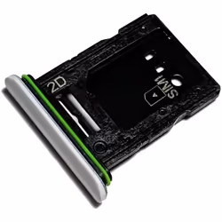 Tiroir Carte SIM et Support micro-SD pour Sony Xperia 10 III (XQ-BT52) Piece de Remplacement Original Blanc