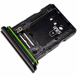 Tiroir Carte SIM et Support micro-SD pour Sony Xperia 10 III (XQ-BT52) Piece de Remplacement Original Noir