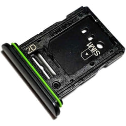 Tiroir Carte SIM et Support micro-SD pour Sony Xperia 10 III (XQ-BT52) Piece de Remplacement Original Noir