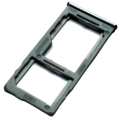 Tiroir Carte SIM et Support micro-SD pour Samsung Galaxy A42 5G Piece de Remplacement Original Blanc Gris