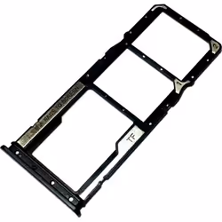 Tiroir Carte Dual SIM et Support Mémoire micro-SD pour Xiaomi Redmi 9C Piece de Remplacement Original Gris