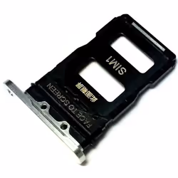 Tiroir Carte Dual SIM pour Xiaomi Mi 11 (M2011K2G) Piece de Remplacement Original Blanc