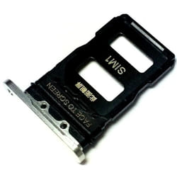 Tiroir Carte Dual SIM pour Xiaomi Mi 11 (M2011K2G) Piece de Remplacement Original Blanc