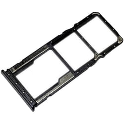 Tiroir Carte Dual SIM et Support Mémoire micro-SD pour Xiaomi Redmi 9A Piece de Remplacement Original Gris