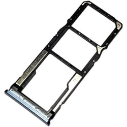 Tiroir Carte Dual SIM et Support SD pour Xiaomi Redmi Note 9S Note 9 Pro Piece Remplacement Original Gris