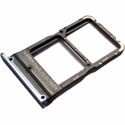 Tiroir Carte SIM (Single ou Dual Nano-SIM) pour Xiaomi Mi 10 5G Piece de Remplacement Original Gris
