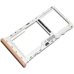 Tiroir Carte SIM et Support Mémoire micro-SD pour Motorola Moto G9 Play Piece de Remplacement Original Rose