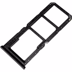 Tiroir Carte Dual SIM et Support Carte Mémoire micro-SD pour Oppo A54 5G Piece de Remplacement Original Noir