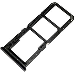 Tiroir Carte Dual SIM et Support Carte Mémoire micro-SD pour Oppo A54 5G Piece de Remplacement Original Noir