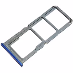 Tiroir Carte Dual SIM et Support Mémoire micro-SD pour Oppo A54 5G Piece de Remplacement Original Pourpre
