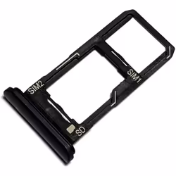 Tiroir Carte SIM et Support micro-SD pour Sony Xperia 10 II (XQ-AU52) Piece de Remplacement Original Noir