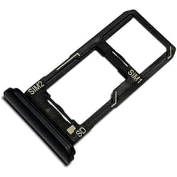 Tiroir Carte SIM et Support micro-SD pour Sony Xperia 10 II (XQ-AU52) Piece de Remplacement Original Noir