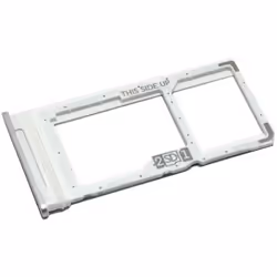 Tiroir Carte SIM et Support Mémoire micro-SD pour Motorola Moto G 5G Piece de Remplacement Original Argenté