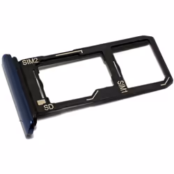 Tiroir Carte SIM et Support micro-SD pour Sony Xperia 5 II (XQ-AS52) Piece de Remplacement Original Bleu