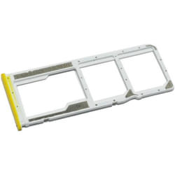 Tiroir Carte Dual SIM et Support Mémoire micro-SD pour Xiaomi Poco M3 Piece de Remplacement Original Jaune
