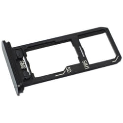 Tiroir Carte SIM et Support Carte Mémoire microSD pour Sony Xperia 1 III Piece de Remplacement Original Noir