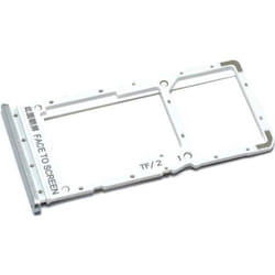 Tiroir Carte SIM et Support micro-SD pour Xiaomi Redmi Note 10 5G Piece de Remplacement Original Argenté