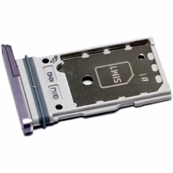Tiroir Carte SIM pour Samsung Galaxy S21 FE (SM-G990B SM-G990B-DS) Piece de Remplacement Original Violet
