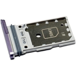 Tiroir Carte SIM pour Samsung Galaxy S21 FE (SM-G990B SM-G990B-DS) Piece de Remplacement Original Violet