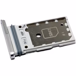 Tiroir Carte SIM pour Samsung Galaxy S21 FE (SM-G990B SM-G990B-DS) Piece de Remplacement Original Blanc
