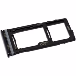 Tiroir Carte SIM pour Samsung Galaxy M52 5G (SM-M526B-DS) + Support micro-SD Remplacement Original Noir
