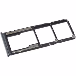 Tiroir Carte SIM pour Xiaomi Redmi 10 Dual Nano-SIM + Support Memoire micro-SD Remplacement Original Gris