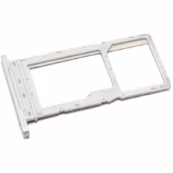 Tiroir Carte SIM pour Samsung Galaxy Tab A8 10.5 LTE (SM-X205) Nano-SIM Remplacement Original Argenté