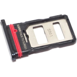 Tiroir Carte SIM pour Xiaomi 11T (21081111RG Dual-Nano-SIM) Remplacement Original Gris Foncé