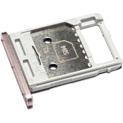 Tiroir Carte SIM pour Samsung Galaxy Tab S8 S8+ (X706B X806B) Nano-SIM + Micro-SD Remplacement Original Rose
