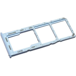 Tiroir Carte SIM pour Samsung Galaxy A13 (SM-A135F-DS) Dual-SIM + SD Remplacement Original Bleu Clair