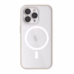 Woodcessories ECO641, Housse, Apple, iPhone 14 Pro, 15,5 cm (6.1"), Transparent, Blanc
