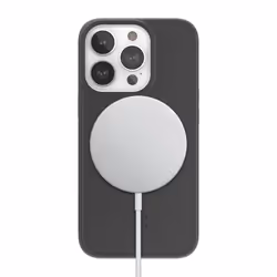 Woodcessories Bio Case MagSafe, Housse, Apple, iPhone 14 Pro, 15,5 cm (6.12"), Noir