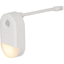 Star Trading - Lampe de toilette avec détecteur de mouvement Veilleuse avec batterie détecteur de mouvement Éclairage des toilettes Lumière de