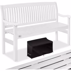 KESSER Banc de jardin, forme ergonomique, large assise confortable, bois en fibre de verre pour une meilleure longévité, soli ...