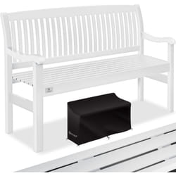 KESSER® Banc de jardin en bois Banc en bois résistant aux intempéries Banc de parc en bois massif Banc de balcon Banc de meubles de jardin pour