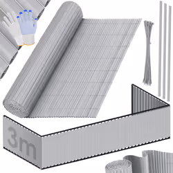 KESSER Pare-vue en PVC de de qualité premium robuste - imperméable, facile d'entretien et élégant pour une meilleure protecti ...