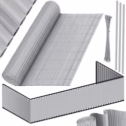 KESSER Pare-vue en PVC de de qualité premium robuste - imperméable, facile d'entretien et élégant pour une meilleure protecti ...